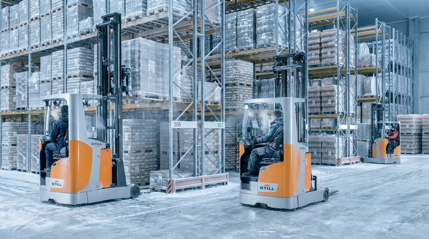 Xe Nâng Kho Lạnh STILL Xe Nâng Kho Lạnh STILL