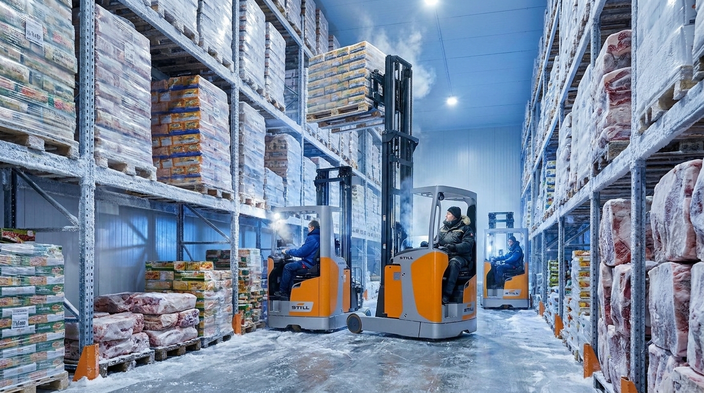 xe nâng kho lạnh still xe nâng kho lạnh still